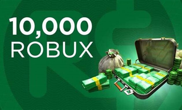 Kostenlos 10.000 Robux für dein Roblox-Erlebnis