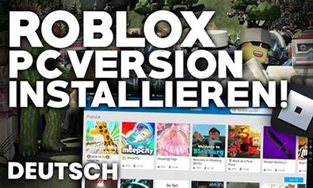 Roblox schnell und einfach installieren - Jetzt loslegen!